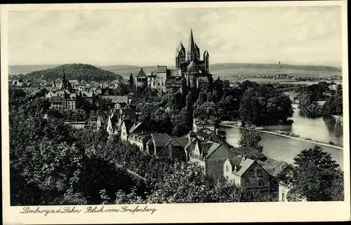 Ak Limburg an der Lahn, Blick vom Greifenberg
