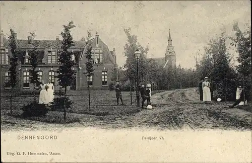 Ak Dennenoord Drenthe Niederlande, Paviljoen VI.