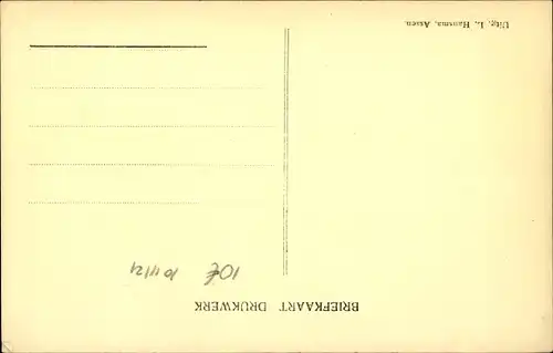 Ak Assen Drenthe Niederlande, De Brink