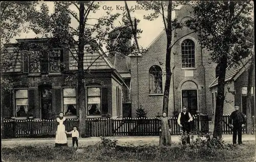 Ak Hoogeveen Drenthe, Ger. Kerk