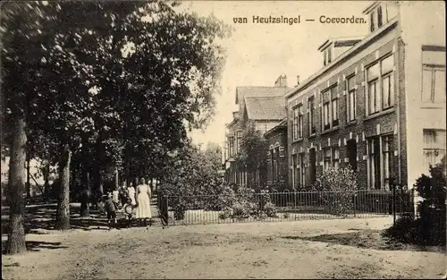 Ak Coevorden Drenthe Niederlande, Van Heutzsingel