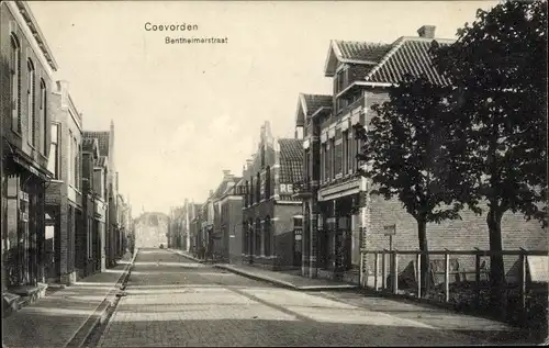 Ak Coevorden Drenthe Niederlande, Bentheimerstraat