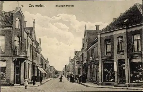 Ak Coevorden Drenthe Niederlande, Bentheimerstraat