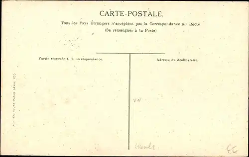 Künstler Ak Tierportrait, weißer Hund