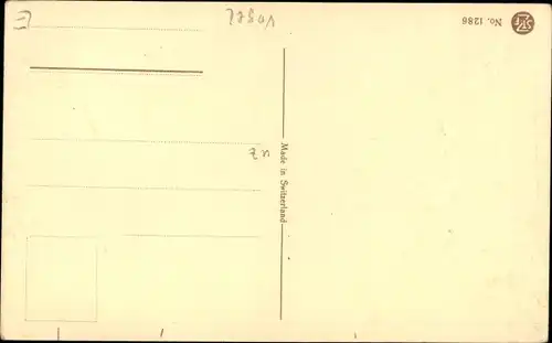 Künstler Ak Klein, Catharina, Papagei mit bunten Federn