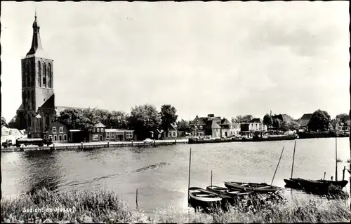 Ak Hasselt Overijssel, Ortsansicht, Kirche