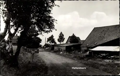 Ak Hellendoorn Overijssel, Teilansicht