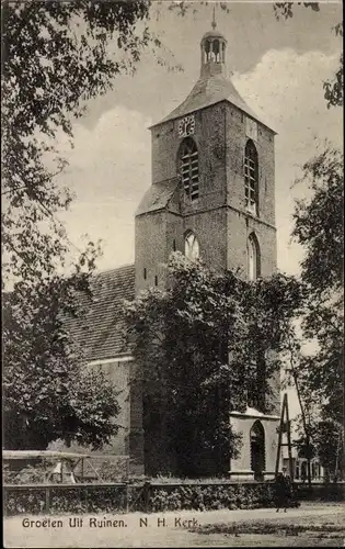 Ak Ruinen Drenthe Niederlande, Ned. Herv. Kerk