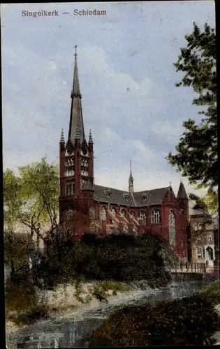 Ak Schiedam Südholland Niederlande, Singelkerk