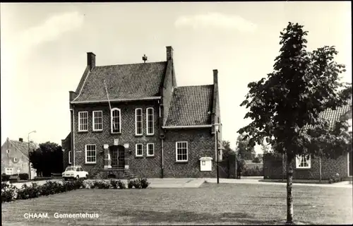 Ak Chaam Nordbrabant Niederlande, Gemeentehuis