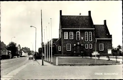 Ak Chaam Nordbrabant Niederlande, Gemeentehuis