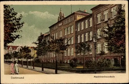 Ak Dortmund im Ruhrgebiet, Maschinenbauschule
