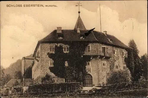 Ak Gernsbach im Schwarzwald, Schloss Eberstein