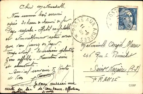 Ak Neustadt im Schwarzwald, Haus Sonnhalde