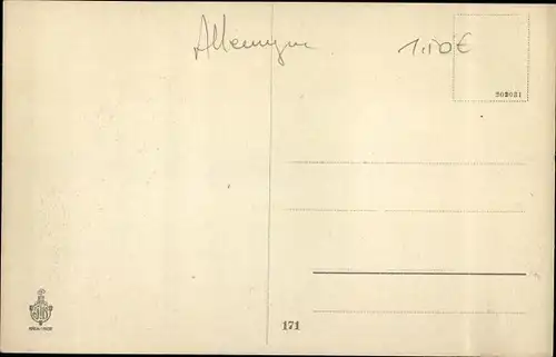 Ak Saarlouis im Saarland, Bahnhof