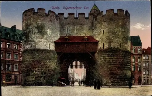 Ak Köln am Rhein, Eigelsteiner Tor