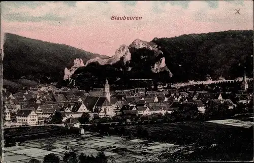 Ak Blaubeuren in Württemberg, Ortsansicht