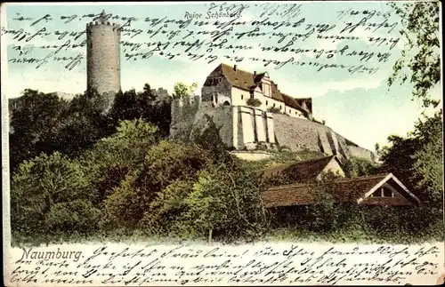 Ak Schönburg an der Saale Burgenlandkreis, Ruine Schönburg