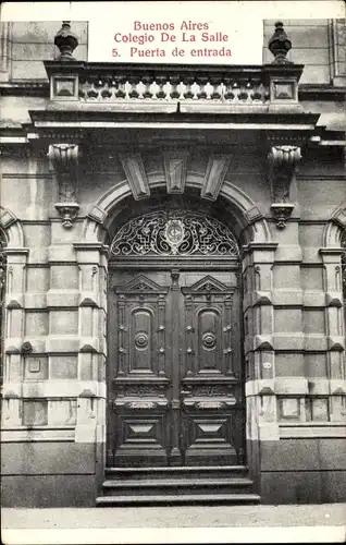 Ak Buenos Aires Argentinien, Colegio De la Salle