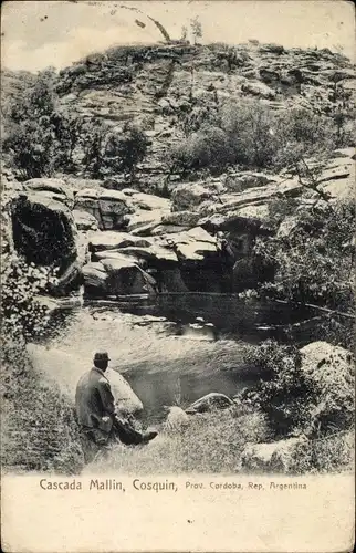 Ak Cosquín Argentinien, Cascada Mallin