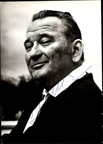 Ak Schauspieler Fritz Muliar, Portrait, Autogramm