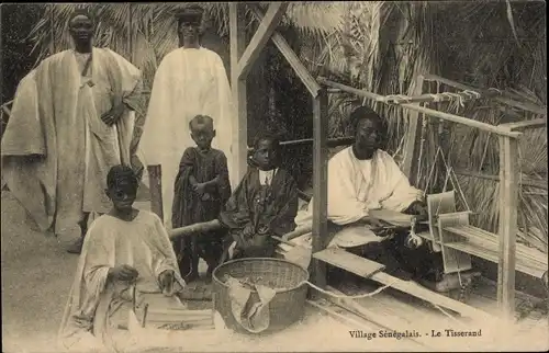 Ak Senegal, Village Senegalais, Le Tisserand