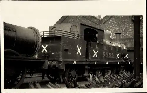 Foto Ak Britische Eisenbahn, Dampflok Nr. 5585, LNER