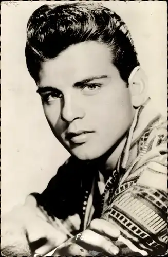 Ak Sänger Fabian, Portrait