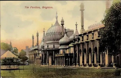 Ak Brighton East Sussex England, The Pavilion