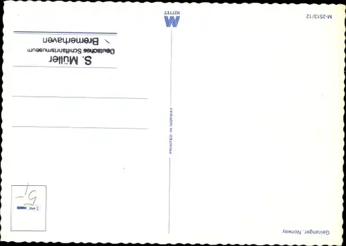 Ak Geiranger Norwegen, schöne Aussicht, Berge, Dampfer