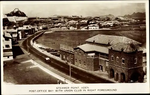 Ak Aden Jemen, Customhouse Steamer Point, Post Office