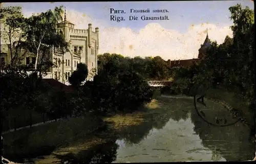 Ak Riga Lettland, Gasanstalt
