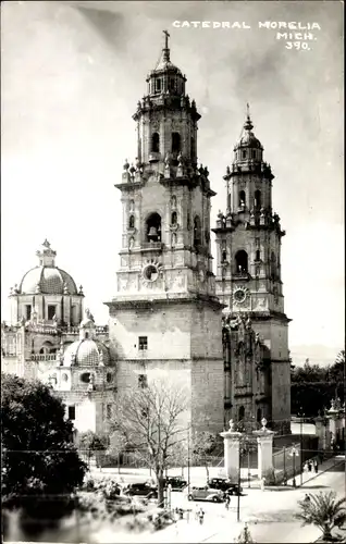 Ak Morelia Michoacán Mexiko, Catedral