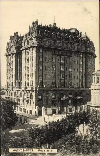 Ak Buenos Aires Argentinien, Plaza Hotel