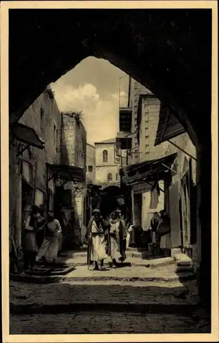 Ak Jerusalem Israel, Altes Viertel