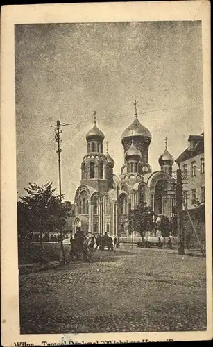 Ak Vilnius Wilna Wilno Litauen, Kirche