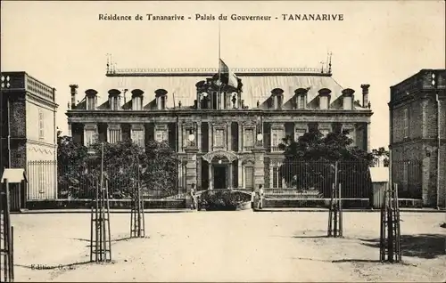 Ak Antananarivo Tananarive Madagaskar, Palais du Gouverneurs