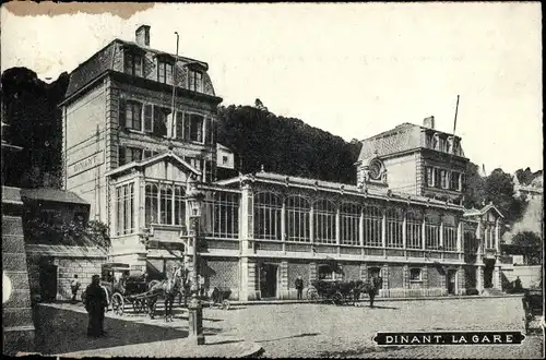 Ak Dinant Wallonien Namur, La Gare
