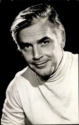 Ak Schauspieler Joachim Fuchsberger, Portrait, Autogramm