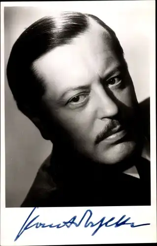 Ak Schauspieler Paul Dahlke, Portrait, Autogramm