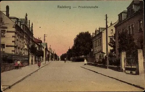 Ak Radeberg in Sachsen, Friedrichstraße