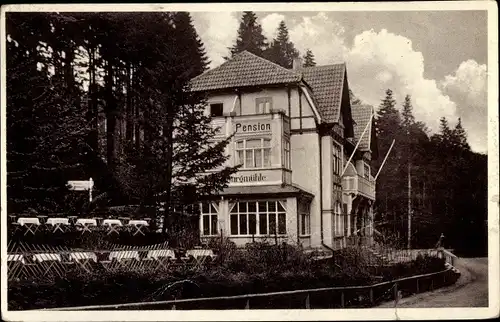 Ak Friedrichroda im Thüringer Wald, Hotel Schauenburgmühle