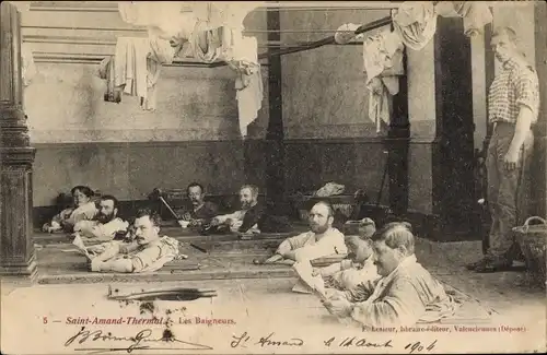 Ak Saint Amand les Eaux Nord, Saint-Amand-Thermal, Les Baigneurs