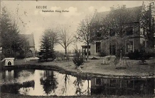 Ak Eelde Drenthe Niederlande, Sanatorium Hoog Hullen