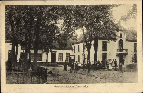 Ak Coevorden Drenthe, Gemeentehuis