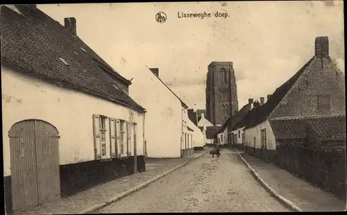 Ak Lisseweghe Flandern Westflandern, Dorp