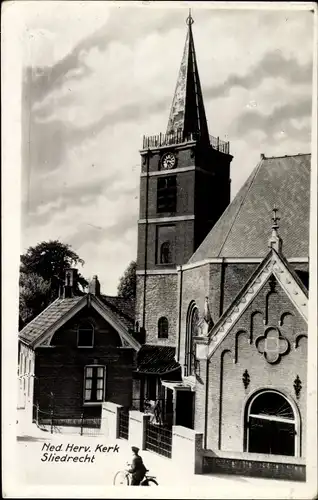 Ak Sliedrecht Südholland Niederlande, Ned. Herv. Kerk
