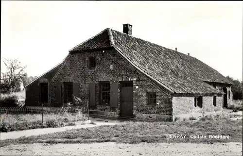 Ak Tienraai Tienray Limburg Niederlande, Oudste Boerderij