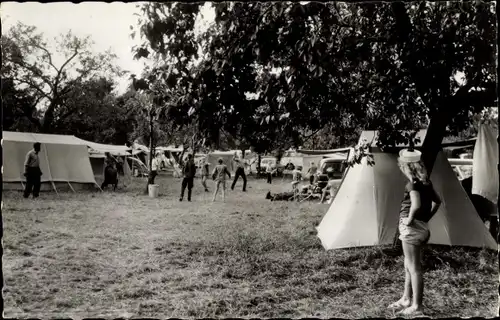 Ak Valkenburg Limburg Niederlande, Camping De Vink, Rijksweg 86