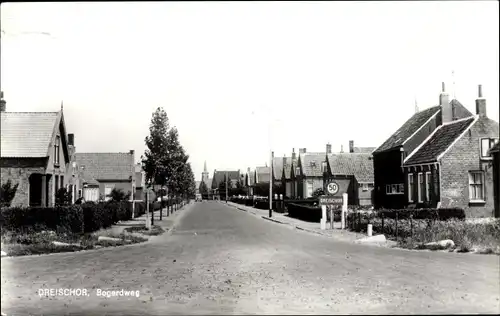 Ak Dreischor Zeeland, Bogardweg